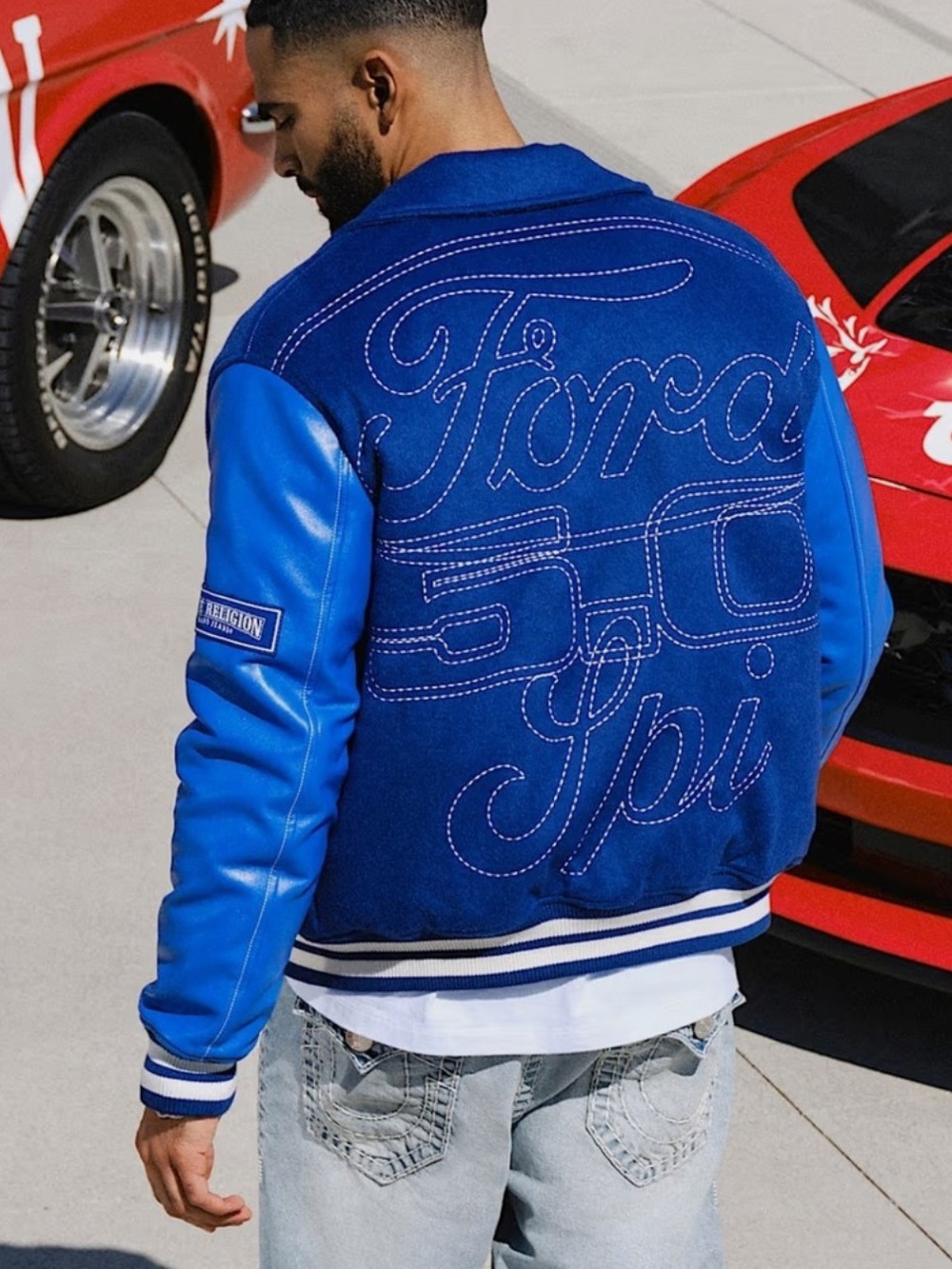 True Religion x FORD Varsity jacket